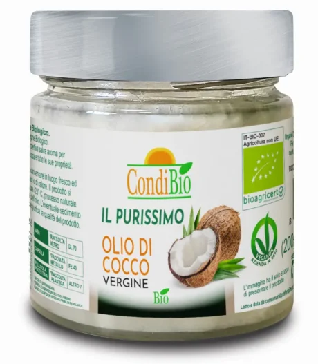 CondiBio ქოქოსის ზეთი 200მლ