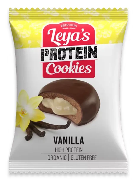 Leya's Protein Cookies - ვანილით ცილა