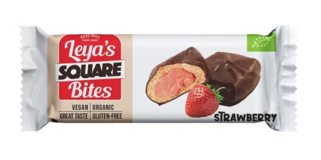 Leyas Square Bites - მარწყვის კბეჩები
