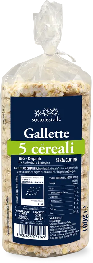 Sottolestelle 5 ხორბლეულის კრეკერი