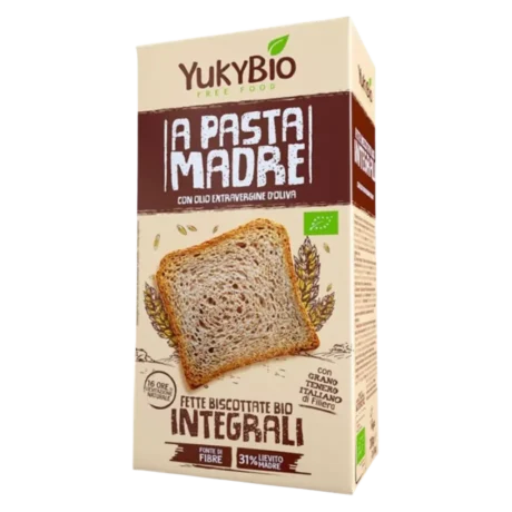 YUKYBIO გახუხული ტოსტი მთლიანმარცვლოვანი