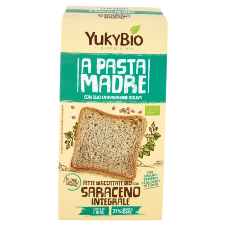 YUKYBIO წიწიბურას გახუხული ტოსტი