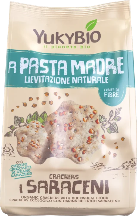 YUKYBIO წიწიბურას კრეკერი
