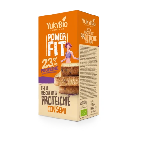 Yukybio ტოსტი თესლეულით ცილა 23%