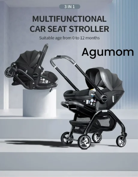 Agumom ქარსითი საბავშვო ეტლი