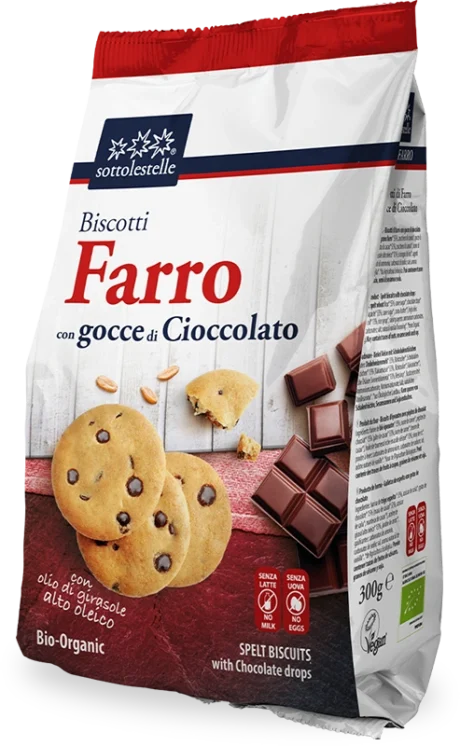 Sottolestelle სპელტის ორცხობილა შოკოლადით