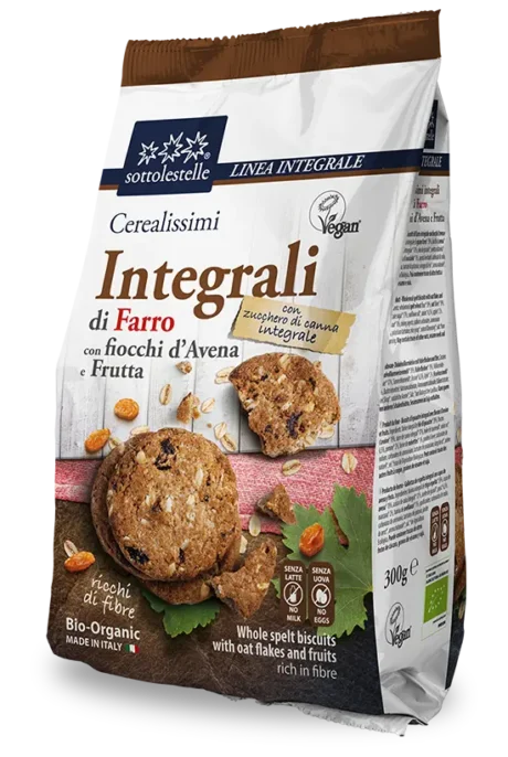 Sottolestelle სპელტის შვრიისა და ჩირეულის ორცხობილა