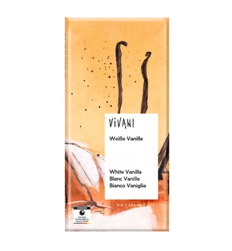 Vivani თეთრი ბურბონის ვანილის შოკოლადი