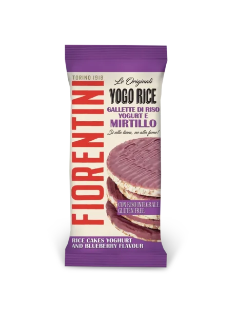 Fiorentini ბრინჯის ნამცხვარი იოგურტი მოცვით